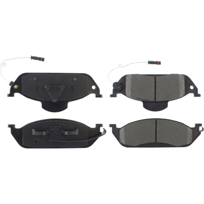 Centric Parts Disc Brake Pad Set Posi Quiet Ceramic with Shims for 1998-2005 Mercedes-Benz ML320/350/430 105.07600