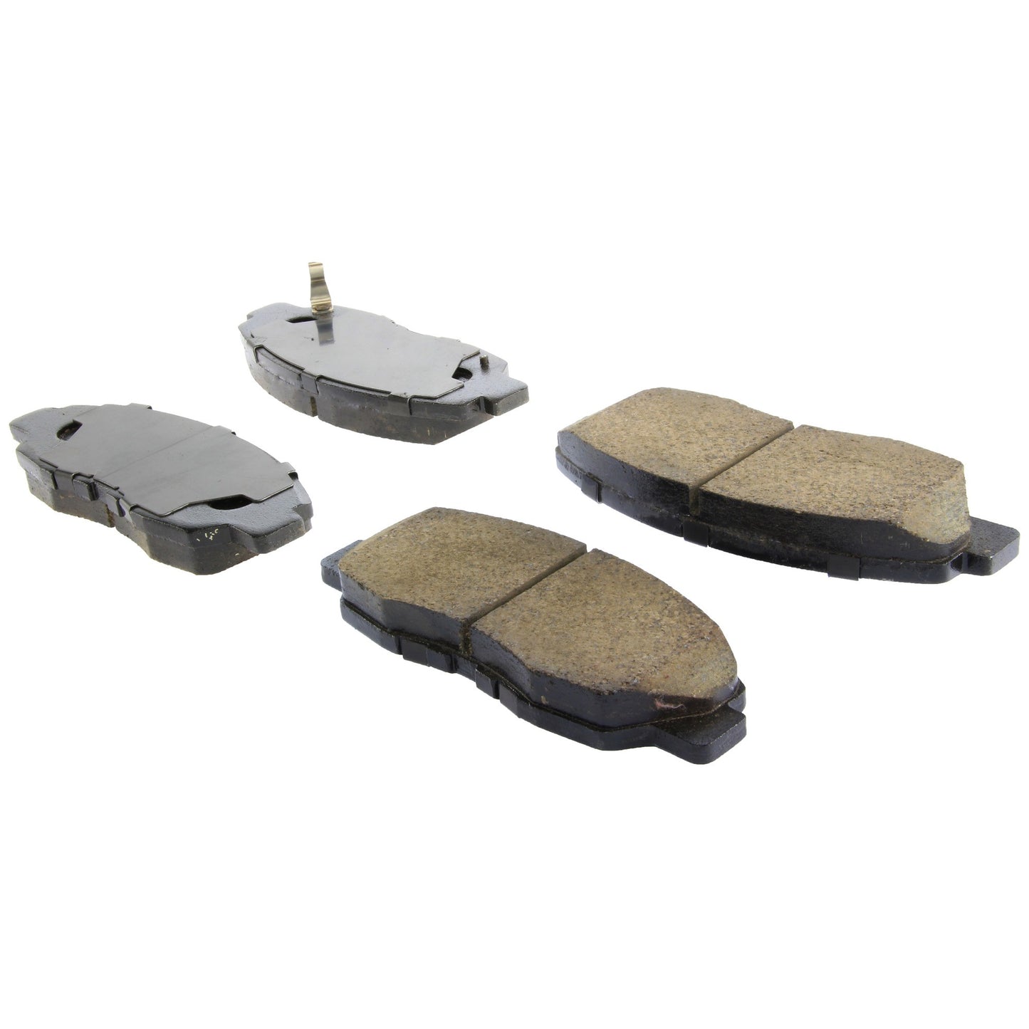 Centric Parts Disc Brake Pad Set Posi Quiet Ceramic with Shims and Hardware for 1998-2002 Honda Accord 105.07641