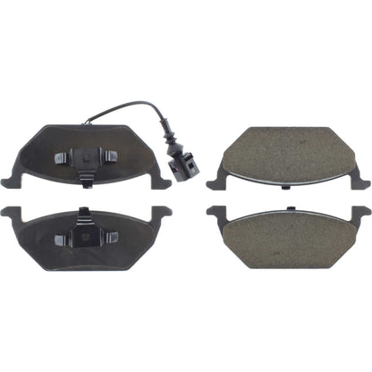 Centric Parts Disc Brake Pad Set Posi Quiet Ceramic with Shims and Hardware 105.07681