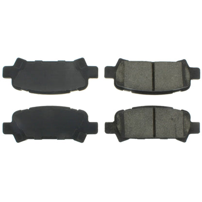 Centric Parts Disc Brake Pad Set Posi Quiet Ceramic with Shims and Hardware for 2005-2009 Subaru Legacy 105.07701