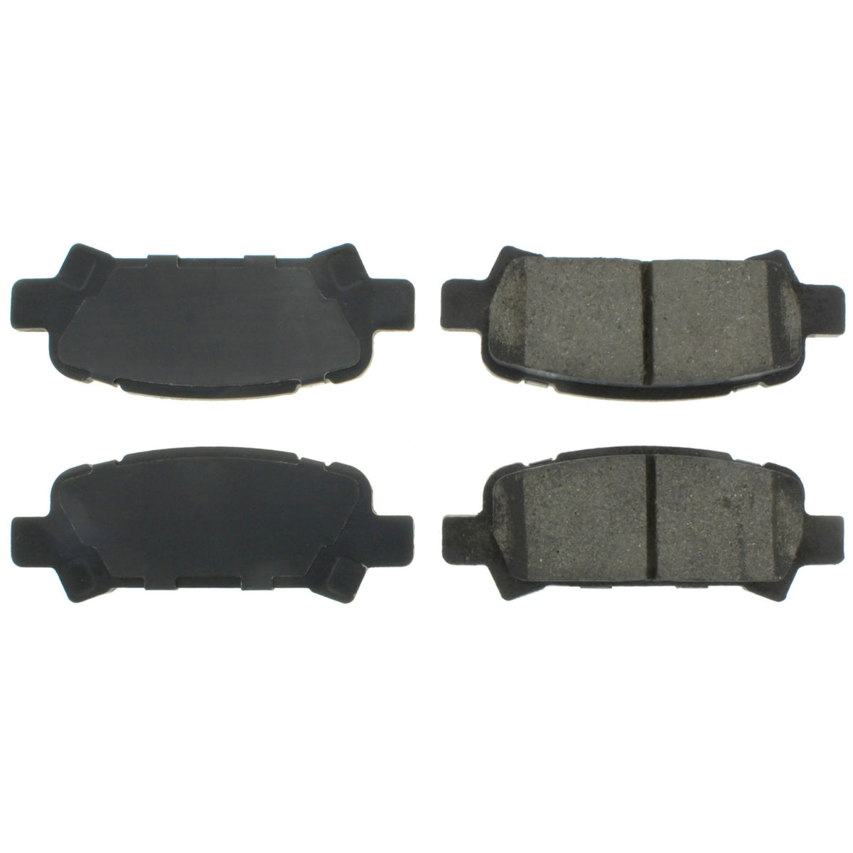 Centric Parts Disc Brake Pad Set Posi Quiet Ceramic with Shims and Hardware for 2005-2009 Subaru Legacy 105.07701