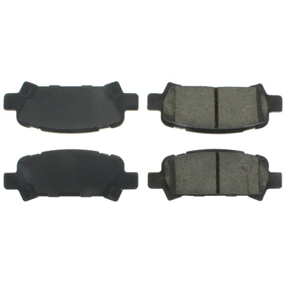 Centric Parts Disc Brake Pad Set Posi Quiet Ceramic with Shims and Hardware for 2005-2009 Subaru Legacy 105.07701