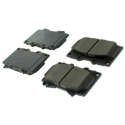 Centric Parts Disc Brake Pad Set Posi Quiet Ceramic with Shims for 2007-1998 Lexus LX470 Toyota Land Cruiser 105.07720