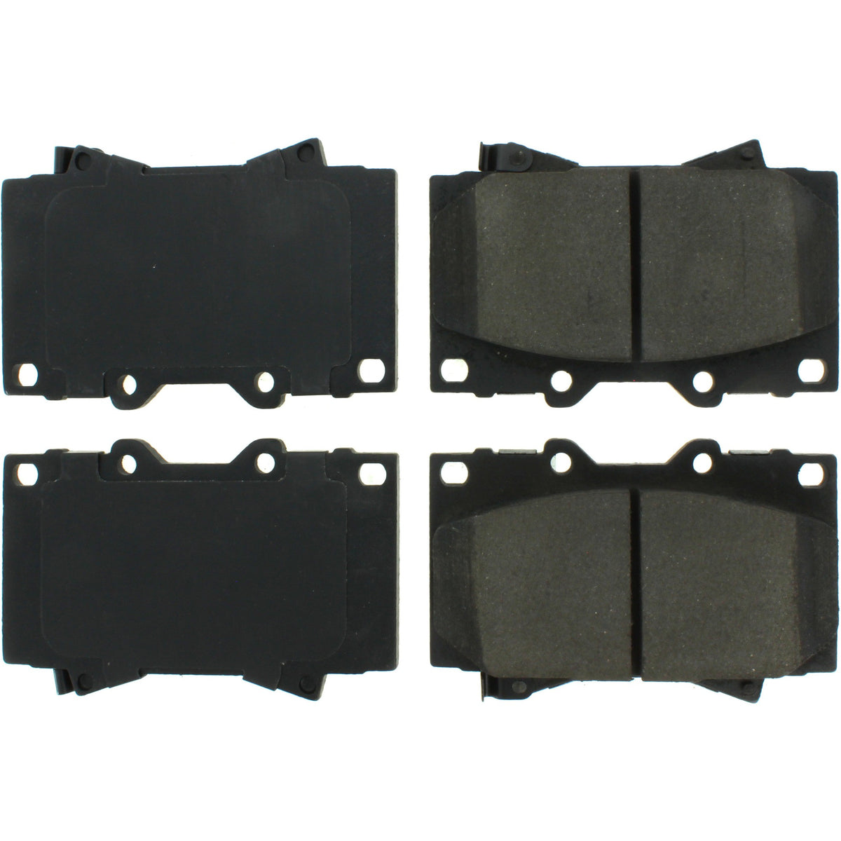 Centric Parts Disc Brake Pad Set Posi Quiet Ceramic with Shims for 2007-1998 Lexus LX470 Toyota Land Cruiser 105.07720