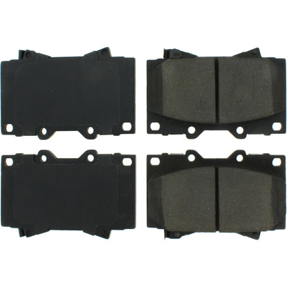 Centric Parts Disc Brake Pad Set Posi Quiet Ceramic with Shims for 2007-1998 Lexus LX470 Toyota Land Cruiser 105.07720