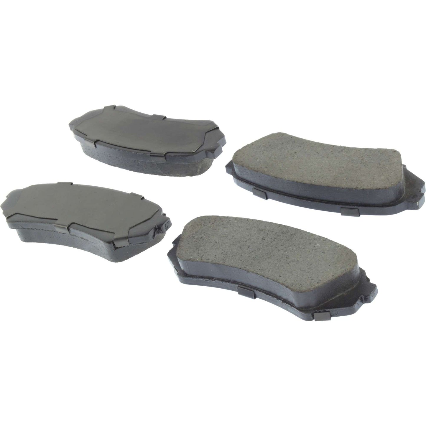 Centric Parts Disc Brake Pad Set Posi Quiet Ceramic with Shimmed for 1998-2007 Lexus LX470 Toyota Land Cruiser 105.07730