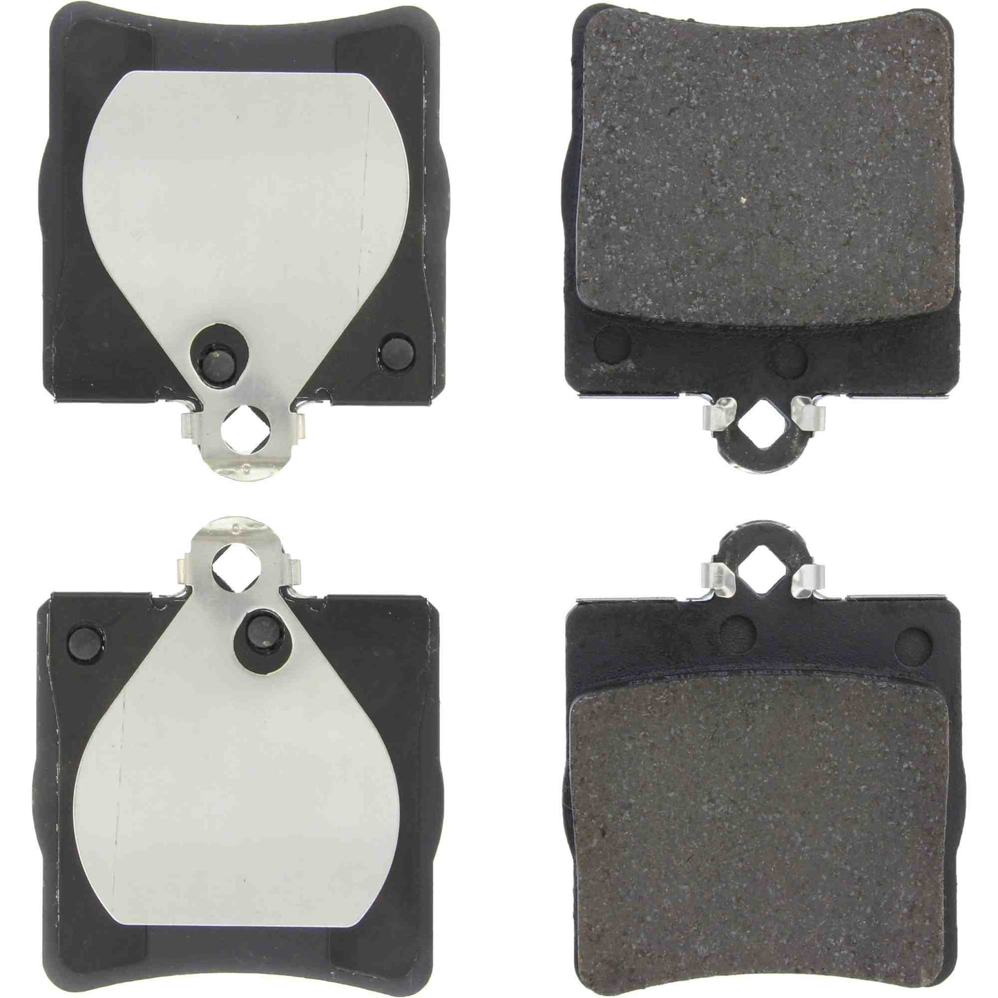Centric Parts Disc Brake Pad Set Posi Quiet Ceramic with Shims and Hardware for 2004-2008 Chrysler Crossfire, 1999-2005 Mercedes-Benz C230/C240/C280, 1996-2013 SLK