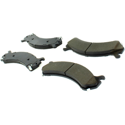 Centric Parts Disc Brake Pad Set Posi Quiet Ceramic with Shims and Hardware for 2000-2005 Cadillac DeVille 105.07840