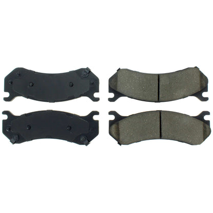 Centric Parts Disc Brake Pad Set Posi Quiet Ceramic with Shims for 2002-2006 Cadillac Escalade 105.07850