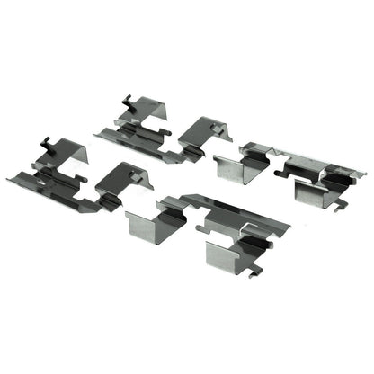 Centric Parts Disc Brake Pad Set Posi Quiet Ceramic with Shims for Acura CL 2001-2003, RL 1999-2004, TL 1999-2008, TSX 2004-2010, Honda Accord 2003-2011 105.07870