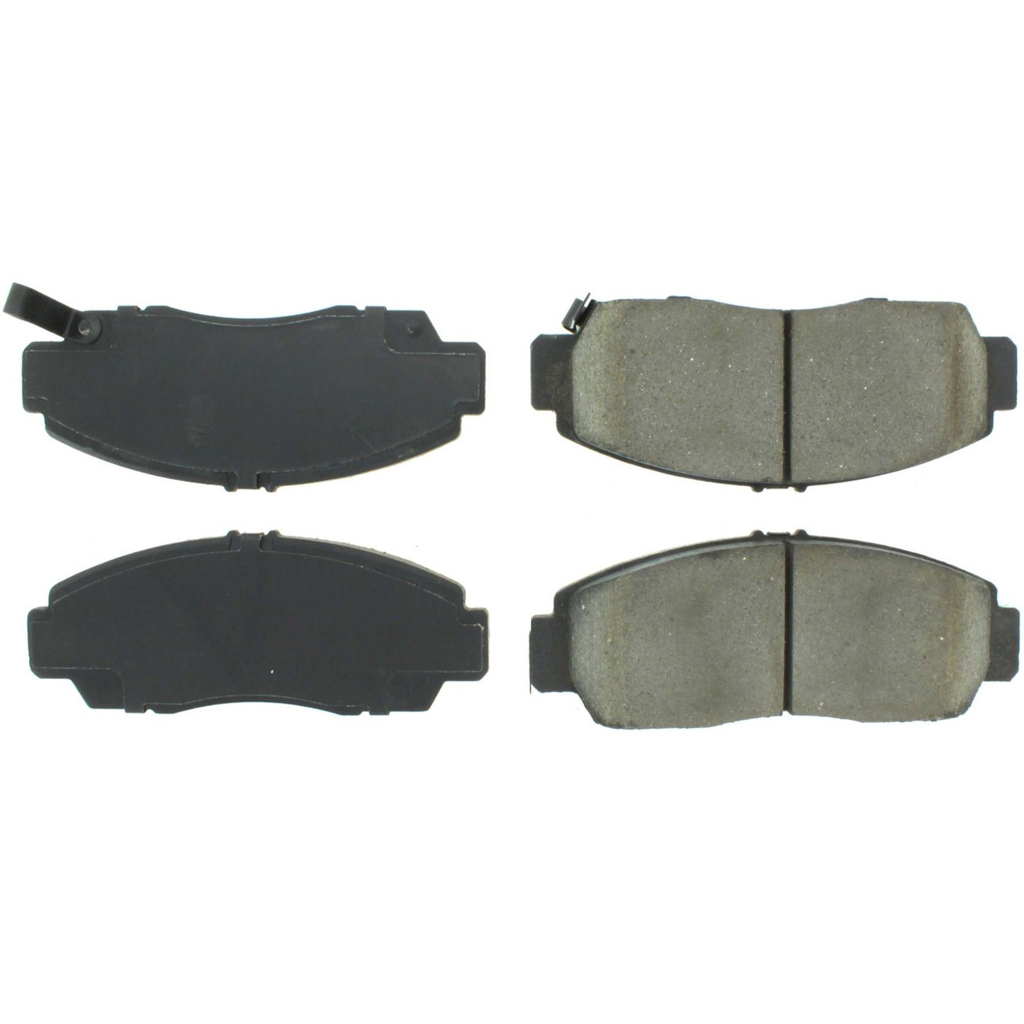 Centric Parts Disc Brake Pad Set Posi Quiet Ceramic with Shims for Acura CL 2001-2003, RL 1999-2004, TL 1999-2008, TSX 2004-2010, Honda Accord 2003-2011 105.07870