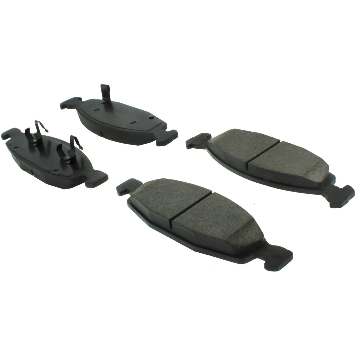 Centric Parts Disc Brake Pad Set Posi Quiet Ceramic with Shimmed for 1999-2002 Jeep Grand Cherokee 105.07900