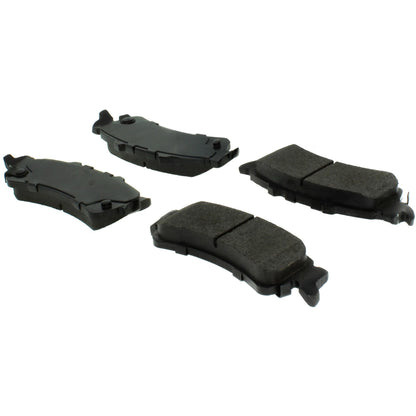 Centric Parts Disc Brake Pad Set Posi Quiet Ceramic with Shimmed for 2000-2005 Cadillac DeVille Chevrolet Astro Avalanche Silverado Suburban Tahoe GMC Safari Sierra Yukon 105.07920