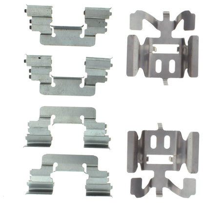 Centric Parts Disc Brake Pad Set Posi Quiet Ceramic with Shimmed for 2000-2005 Cadillac DeVille Chevrolet Astro Avalanche Silverado Suburban Tahoe GMC Safari Sierra Yukon 105.07920