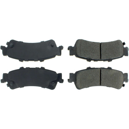 Centric Parts Disc Brake Pad Set Posi Quiet Ceramic with Shimmed for 2000-2005 Cadillac DeVille Chevrolet Astro Avalanche Silverado Suburban Tahoe GMC Safari Sierra Yukon 105.07920