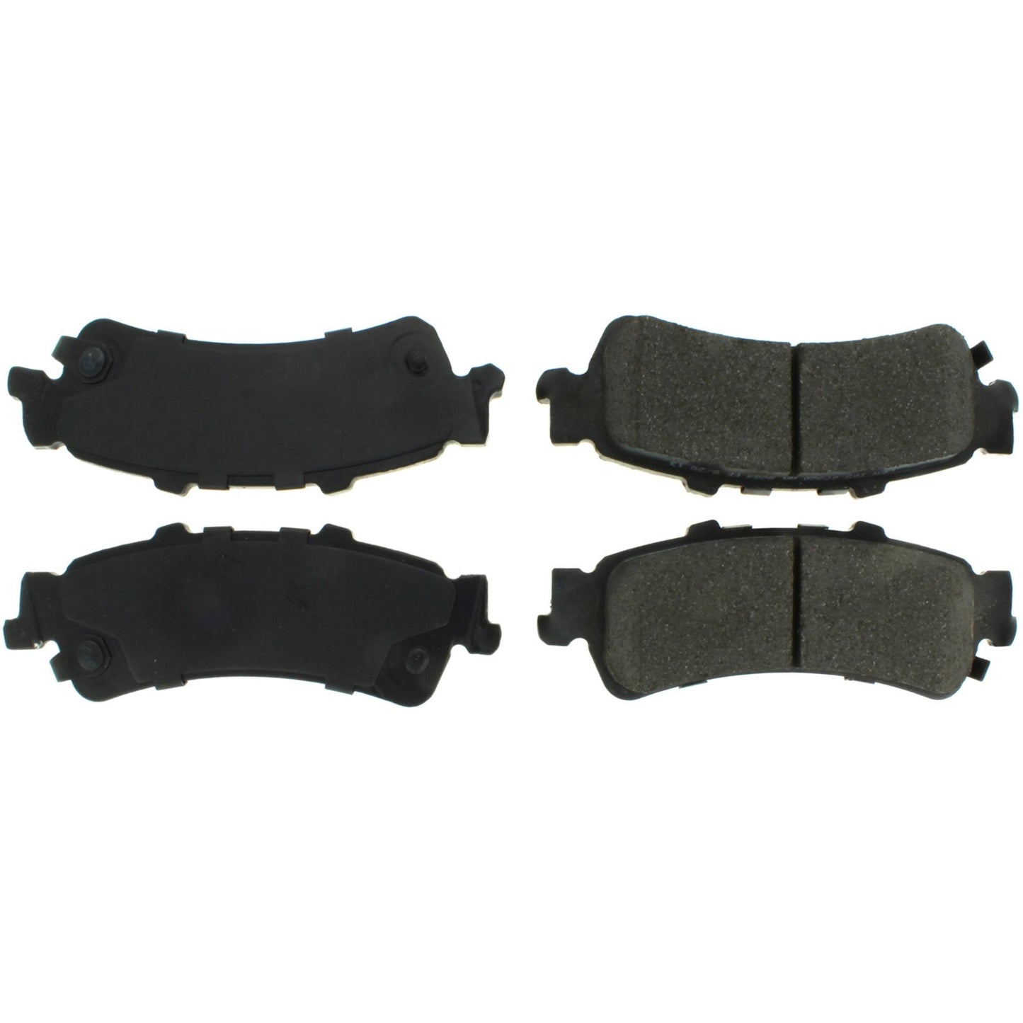 Centric Parts Disc Brake Pad Set Posi Quiet Ceramic with Shims for 2003-2011 Chevrolet Silverado 1500 GMC Sierra 1500 105.07921