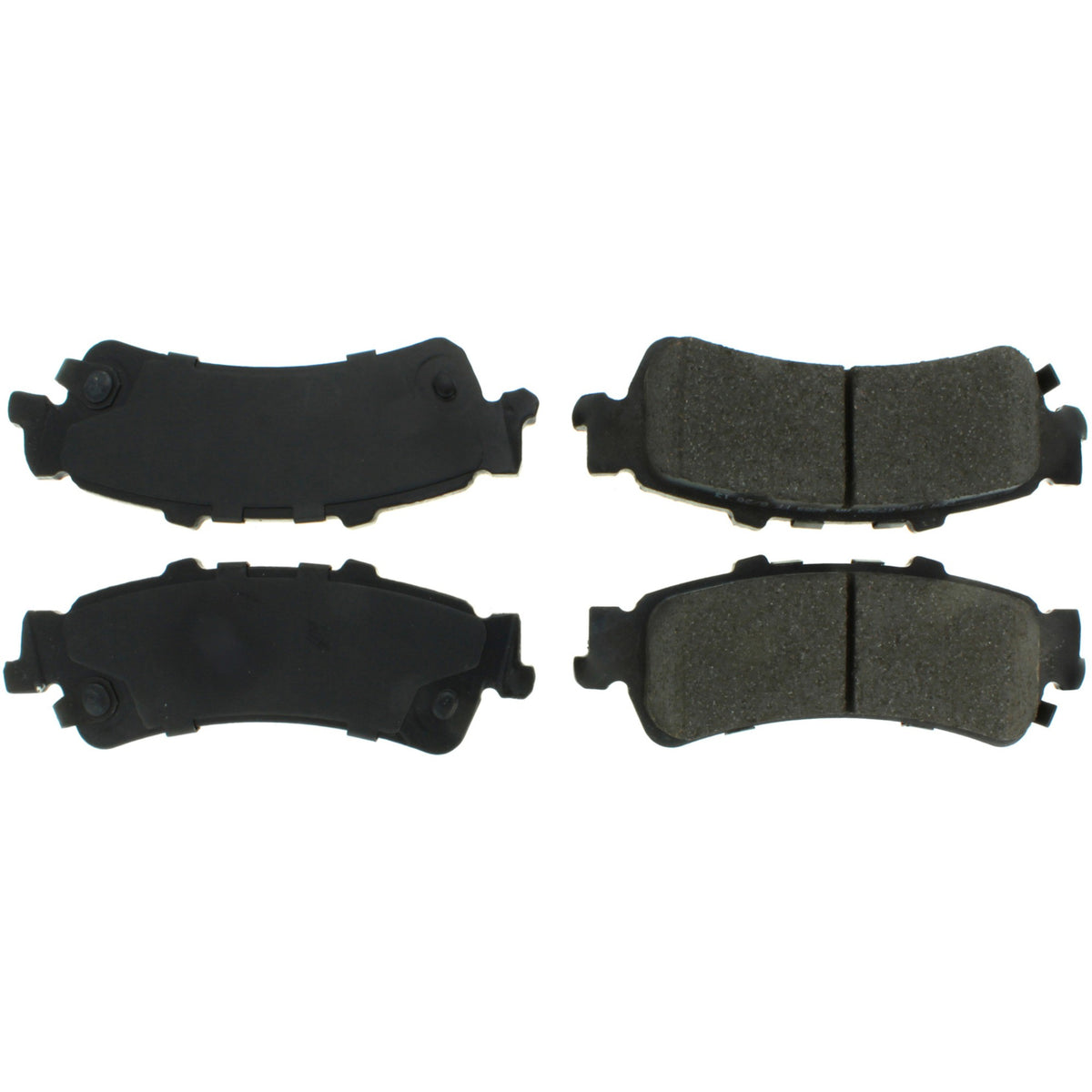 Centric Parts Disc Brake Pad Set Posi Quiet Ceramic with Shims for 2003-2011 Chevrolet Silverado 1500 GMC Sierra 1500 105.07921