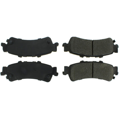 Centric Parts Disc Brake Pad Set Posi Quiet Ceramic with Shims for 2003-2011 Chevrolet Silverado 1500 GMC Sierra 1500 105.07921