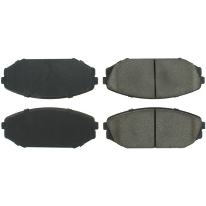 Centric Parts Disc Brake Pad Set Posi Quiet Ceramic with Shims and Hardware for 2001-2002 Acura MDX 1999-2004 Honda Odyssey 105.07930