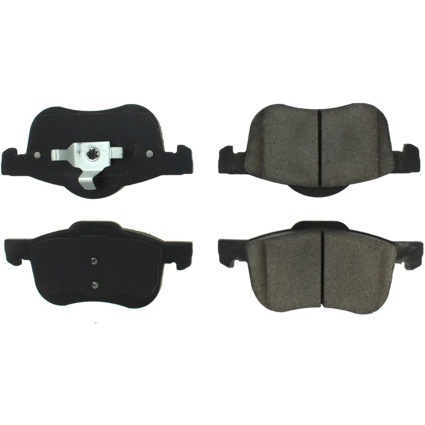 Centric Parts Disc Brake Pad Set Posi Quiet Ceramic with Shims for Volvo C70 2005, S60 2001-2009, S80 1999-2006, V70 2001-2007, XC70 2003-2007 105.07940