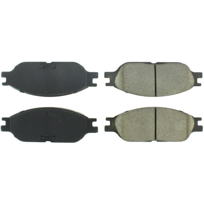 Centric Parts Disc Brake Pad Set Posi Quiet Ceramic with Shimmed for 1999-2003 Ford Windstar 105.08030
