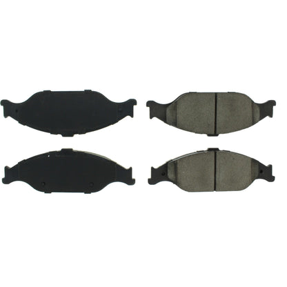 Centric Parts Disc Brake Pad Set Posi Quiet Ceramic with Shims for 1999-2004 Ford Mustang 105.08040