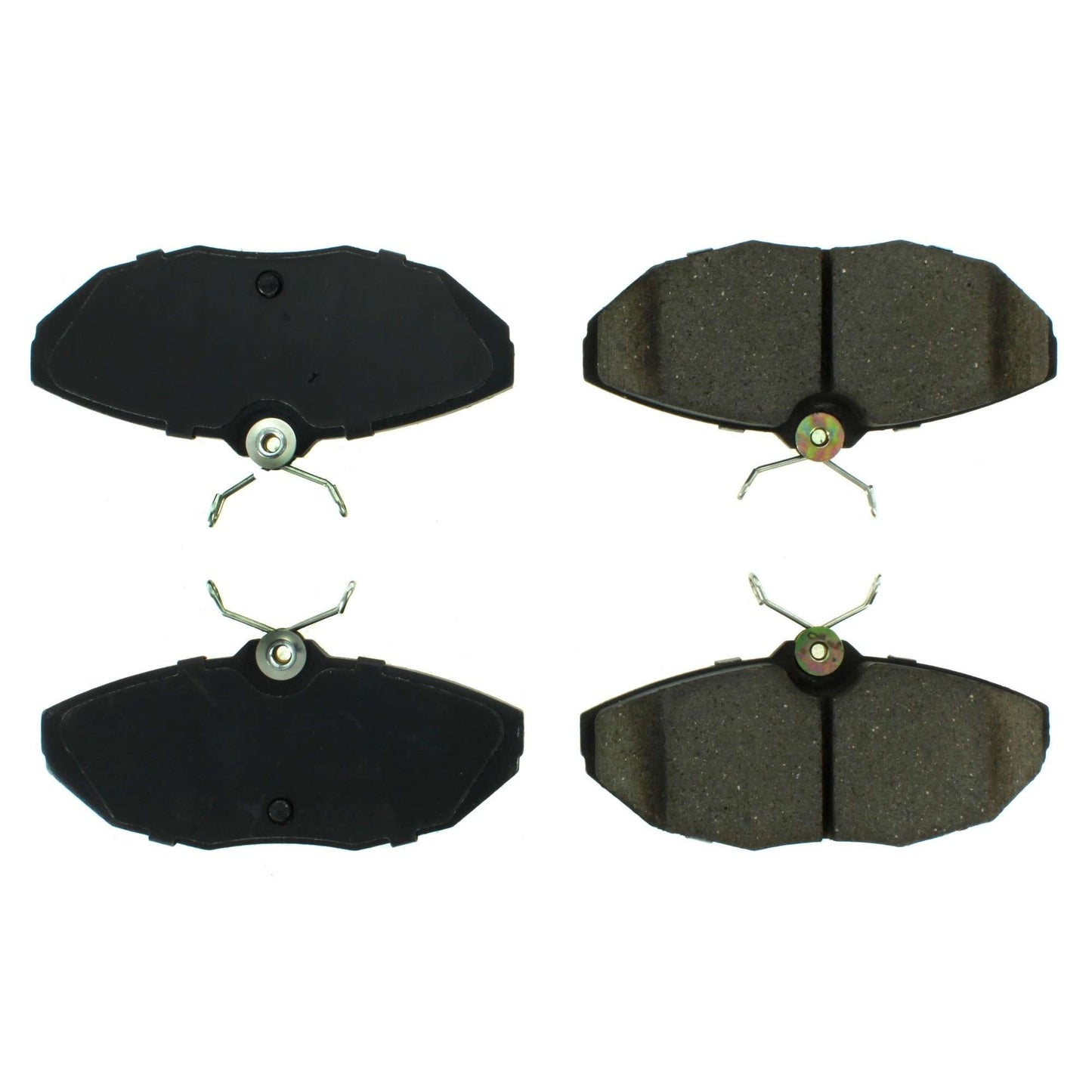 Centric Parts Disc Brake Pad Set Posi Quiet Ceramic with Shims for 2001-2005 Dodge Viper, Ford Thunderbird, Jaguar S-Type, XJ8, Lincoln LS