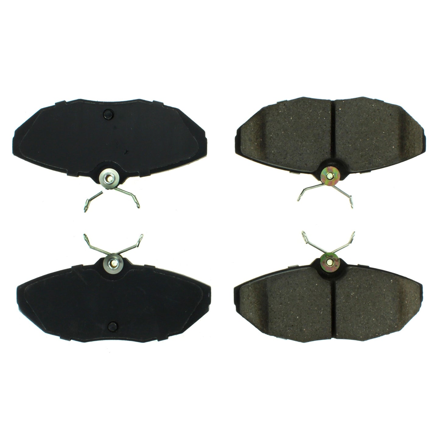 Centric Parts Disc Brake Pad Set Posi Quiet Ceramic with Shims for 2001-2005 Dodge Viper, Ford Thunderbird, Jaguar S-Type, XJ8, Lincoln LS