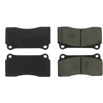 Centric Parts Disc Brake Pad Set Posi Quiet Ceramic with Shims for Aston Martin Vanquish 2005-2001 105.08100