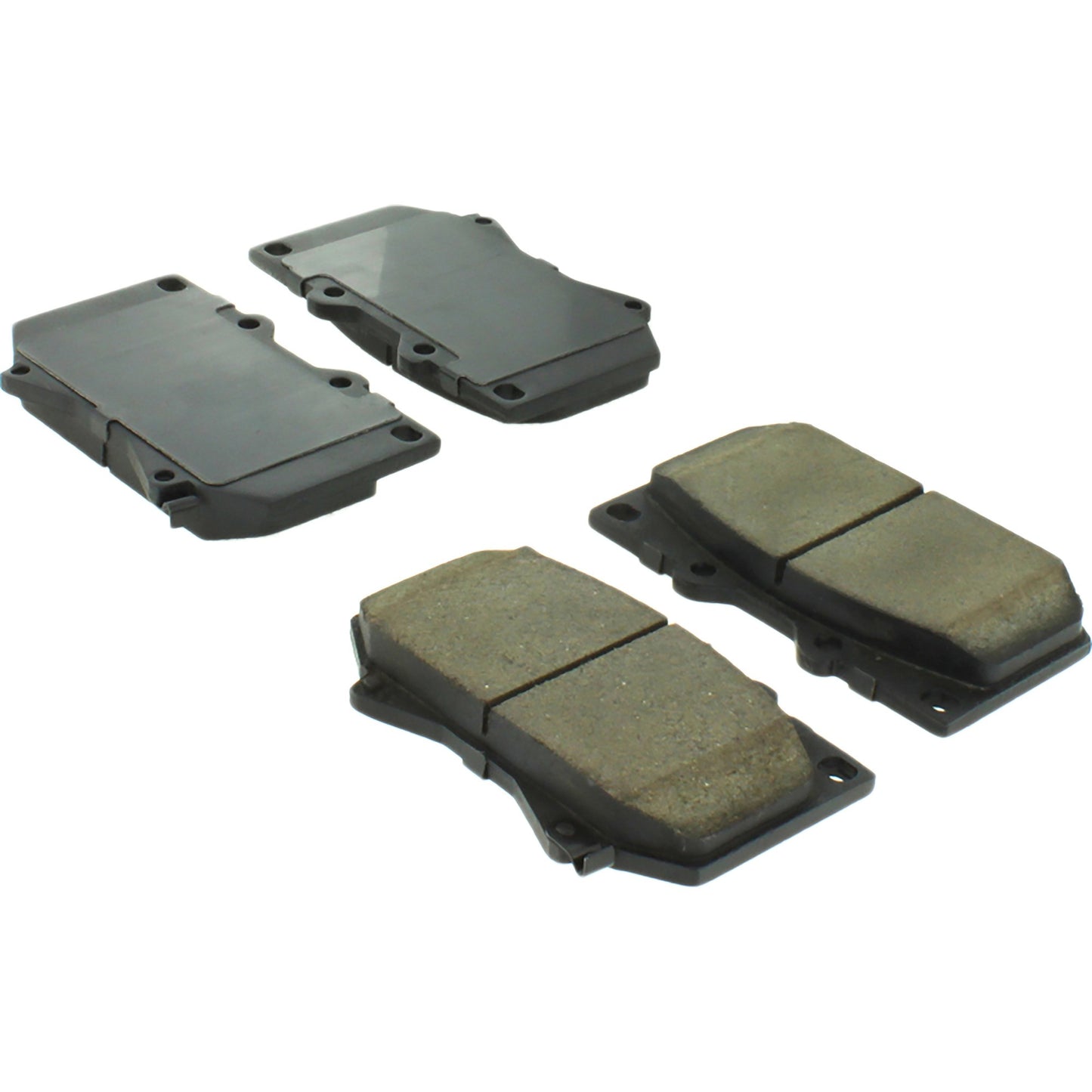 Centric Parts Disc Brake Pad Set Posi Quiet Ceramic with Shims and Hardware for 2001-2002 Toyota Sequoia Tundra 105.08120