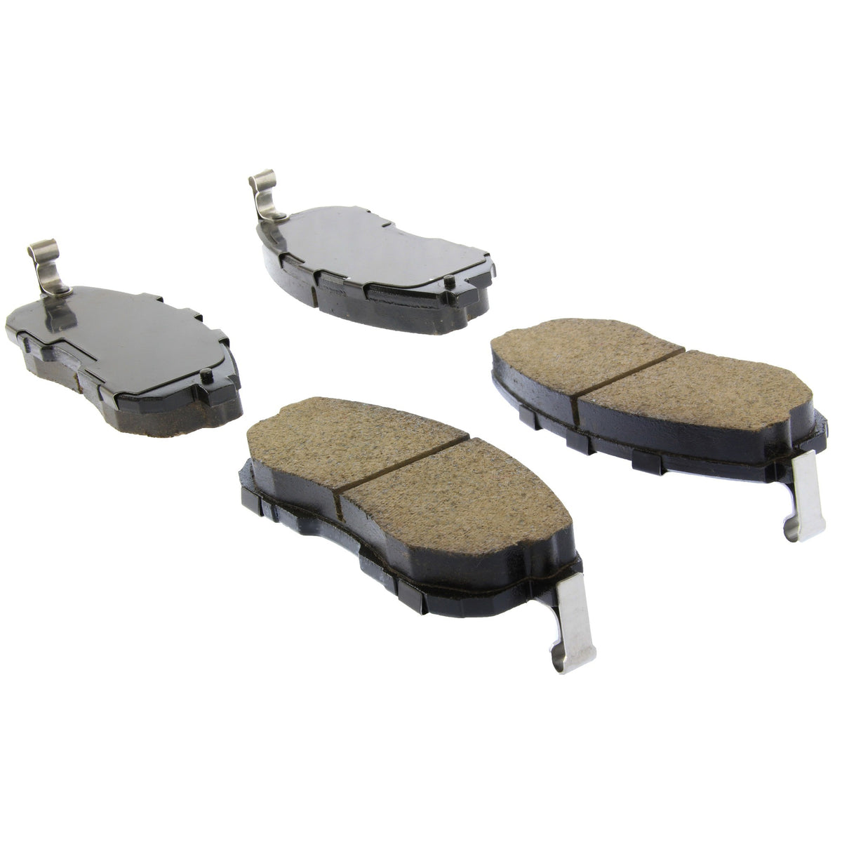 Centric Parts Disc Brake Pad Set Posi Quiet Ceramic with Shims for Nissan Altima 2007‑2013, Juke 2011‑2017, Sentra 2007‑2019 105.08152