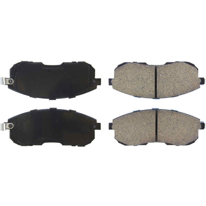 Centric Parts Disc Brake Pad Set Posi Quiet Ceramic with Shims for Nissan Altima 2007‑2013, Juke 2011‑2017, Sentra 2007‑2019 105.08152