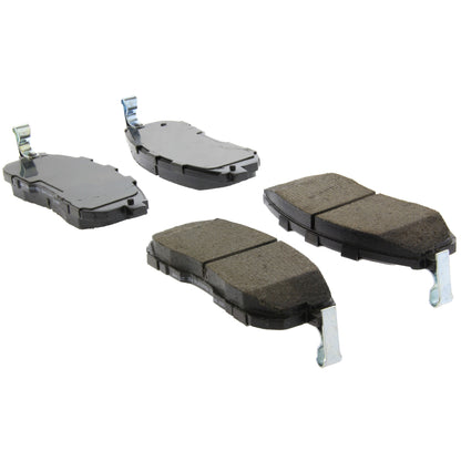 Centric Parts Disc Brake Pad Set Posi Quiet Ceramic with Shims and Hardware for 2007-2014 Suzuki SX4 105.08153
