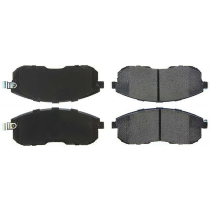 Centric Parts Disc Brake Pad Set Posi Quiet Ceramic with Shims and Hardware for 2007-2014 Suzuki SX4 105.08153