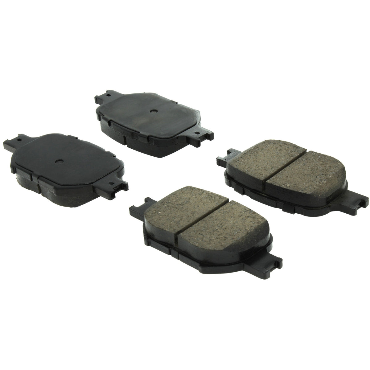 Centric Parts Disc Brake Pad Set Posi Quiet Ceramic with Shims and Hardware for 2010-2005 Scion tC 2005-2000 Toyota Celica 105.08170
