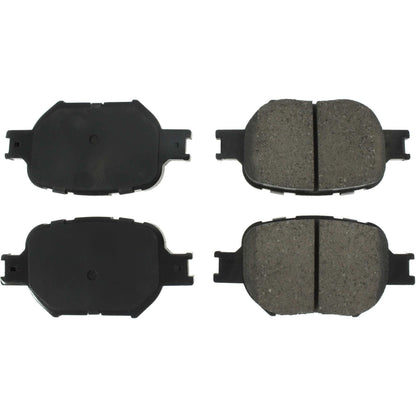 Centric Parts Disc Brake Pad Set Posi Quiet Ceramic with Shims and Hardware for 2010-2005 Scion tC 2005-2000 Toyota Celica 105.08170