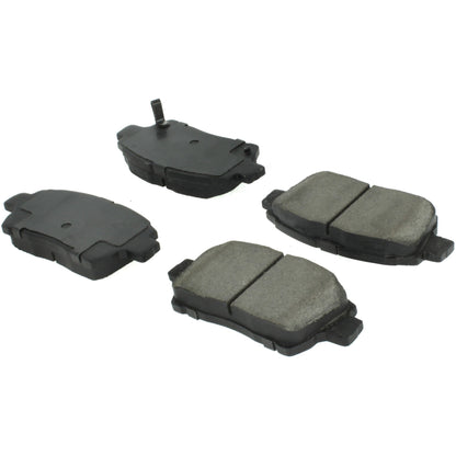 Centric Parts Disc Brake Pad Set Posi Quiet Ceramic with Shims and Hardware for 2009-2008 Scion iQ 2015-2012 xA 2006-2004 xB 2006-2004 Toyota Echo 2005-2001 MR2 Spyder 2006-2000 Prius 2009-2001 105.08220