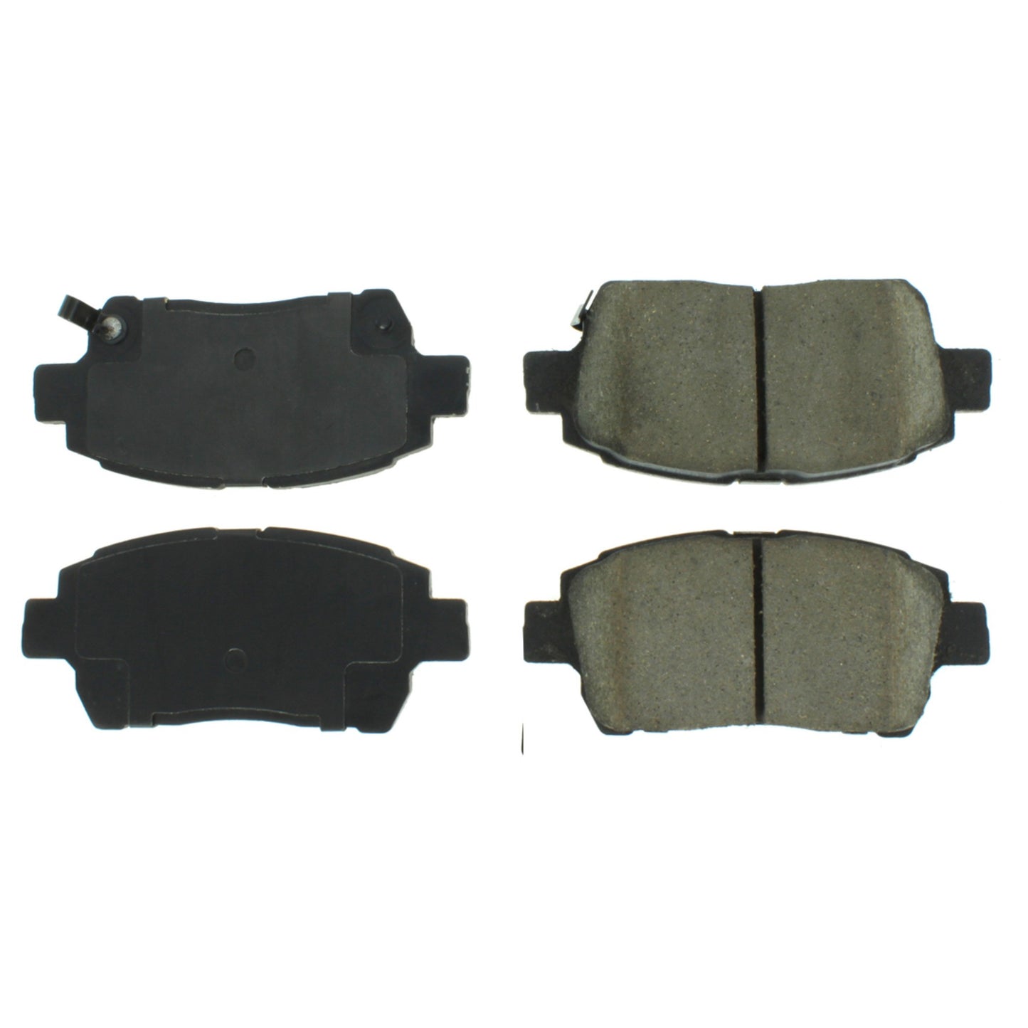 Centric Parts Disc Brake Pad Set Posi Quiet Ceramic with Shims and Hardware for 2009-2008 Scion iQ 2015-2012 xA 2006-2004 xB 2006-2004 Toyota Echo 2005-2001 MR2 Spyder 2006-2000 Prius 2009-2001 105.08220