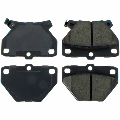 Centric Parts Disc Brake Pad Set Posi Quiet Ceramic with Shims for 2003-2006 Pontiac Vibe, 2000-2005 Toyota Celica, 2005-2006 Corolla, 2003-2007 Matrix 105.08230