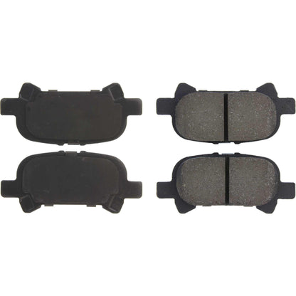 Centric Parts Disc Brake Pad Set Posi Quiet Ceramic with Shims and Hardware for 2005-2008 Toyota Avalon Camry Solara 105.08280