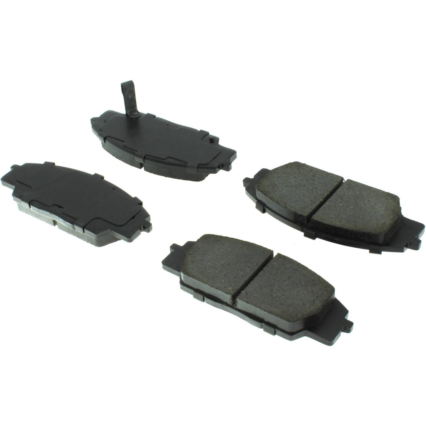 Centric Parts Disc Brake Pad Set Posi Quiet Ceramic with Shims for 2000-2011 Acura CSX RSX Honda Civic S2000 105.08290