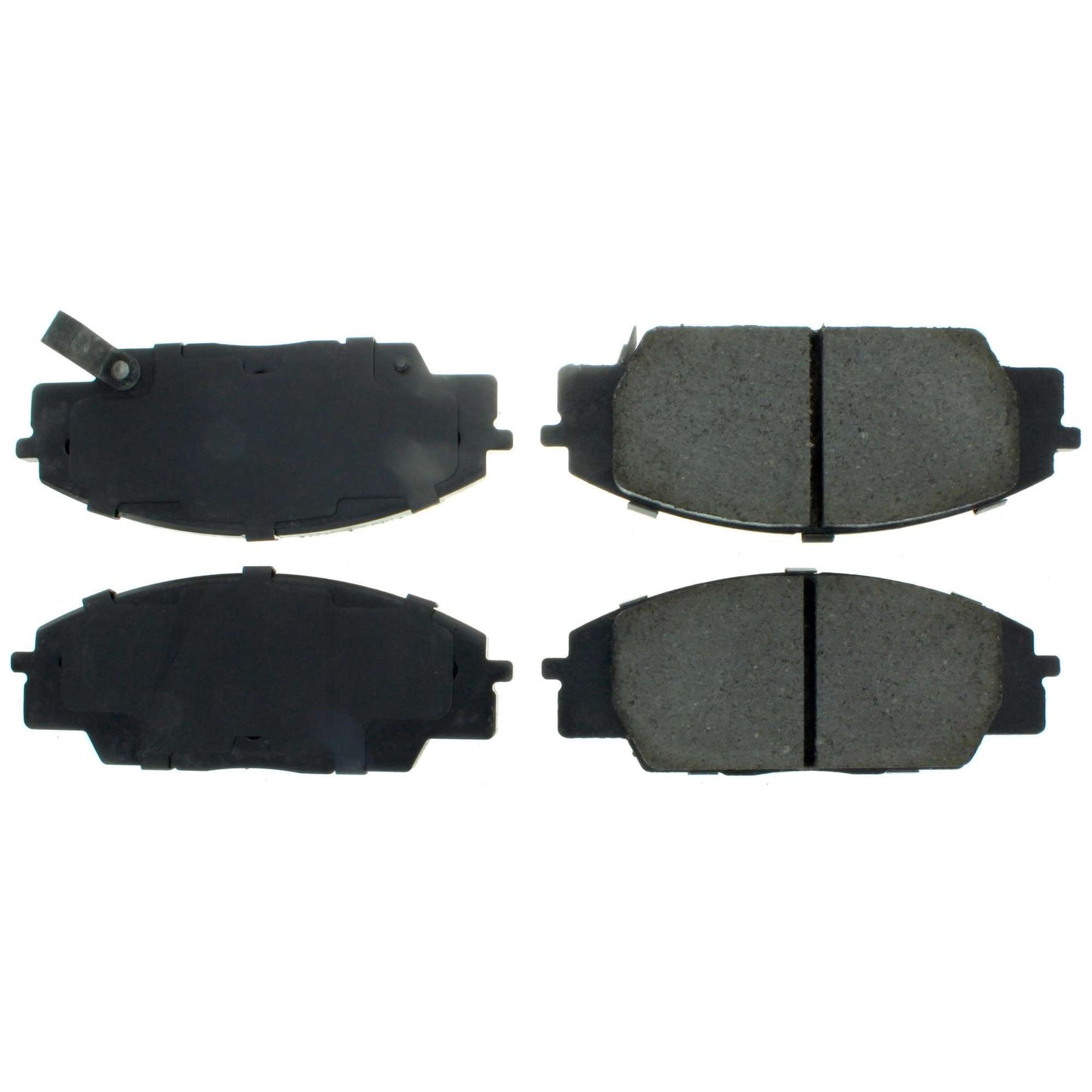 Centric Parts Disc Brake Pad Set Posi Quiet Ceramic with Shims for 2000-2011 Acura CSX RSX Honda Civic S2000 105.08290