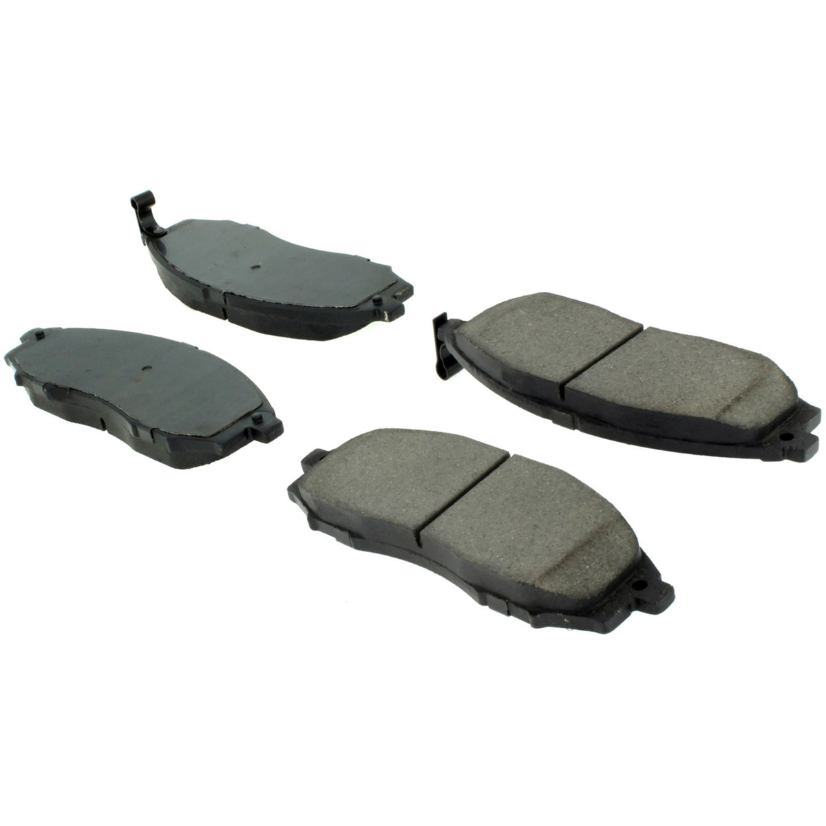 Centric Parts Disc Brake Pad Set Posi Quiet Ceramic with Shims and Hardware for 2003-2004 Nissan Frontier, Xterra 2000-2004 105.08300