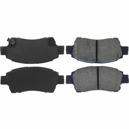 Centric Parts Disc Brake Pad Set Posi Quiet Ceramic with Shimmed for 2000 Toyota Echo 105.08310