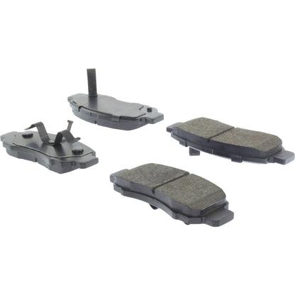 Centric Parts Disc Brake Pad Set Posi Quiet Ceramic with Shims for 2000-2006 Honda Insight 105.08320