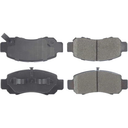Centric Parts Disc Brake Pad Set Posi Quiet Ceramic with Shims for 2000-2006 Honda Insight 105.08320