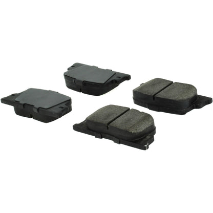 Centric Parts Disc Brake Pad Set Posi Quiet Ceramic with Shimmed for 2000-2001 Lexus ES300 2000-2001 Toyota Camry 2005-2010 Scion tC 105.08350