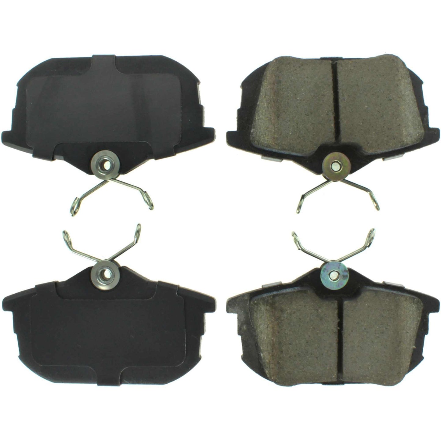 Centric Parts Disc Brake Pad Set Posi Quiet Ceramic with Shims for Mitsubishi Space Star 2004-2003 Smart Forfour 2007-2005 Volvo S40 2012-1999 V40 2004-1999 105.08380
