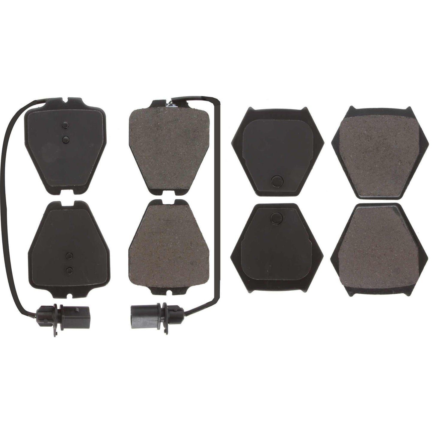 Centric Parts Disc Brake Pad Set Posi Quiet Ceramic with Shimmed for 2000-2005 Audi A6 Quattro Volkswagen Passat