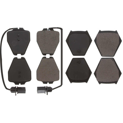 Centric Parts Disc Brake Pad Set Posi Quiet Ceramic with Shimmed for 2000-2005 Audi A6 Quattro Volkswagen Passat